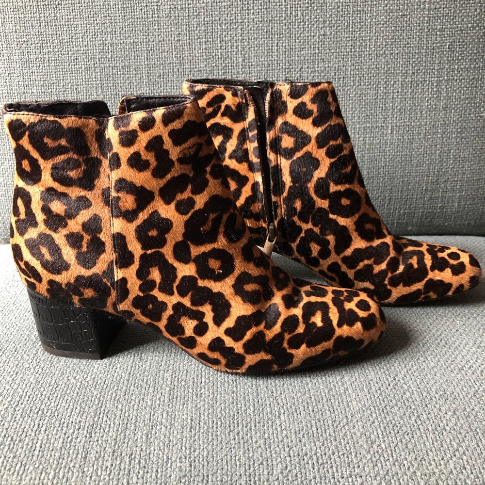 Sam Edelman Leopard Booties